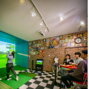 ラウンド体験ブース